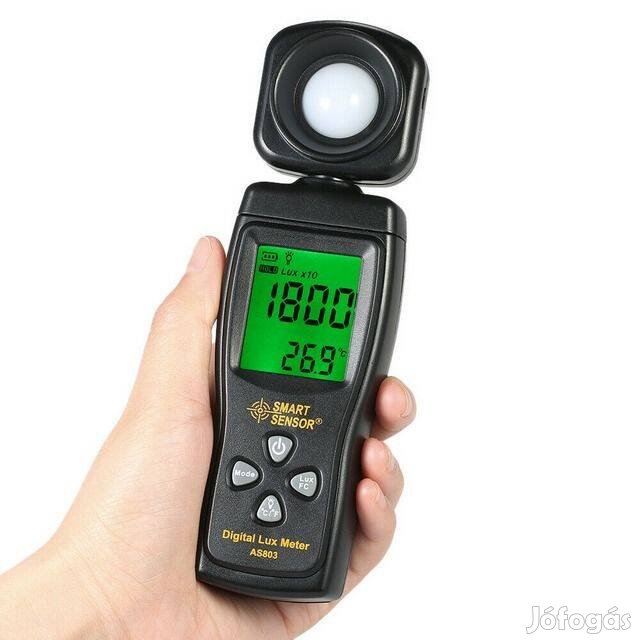 Digitális Fénymérő: Megvilágítás ( Lux ) mérő AS803 ()