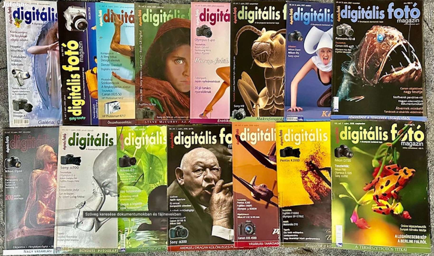 Digitális Fotó magazin több szám 2003-2008