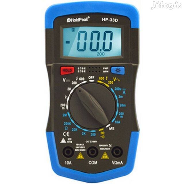 Digitális Multiméter - Holdpeak 33D HP-33D _