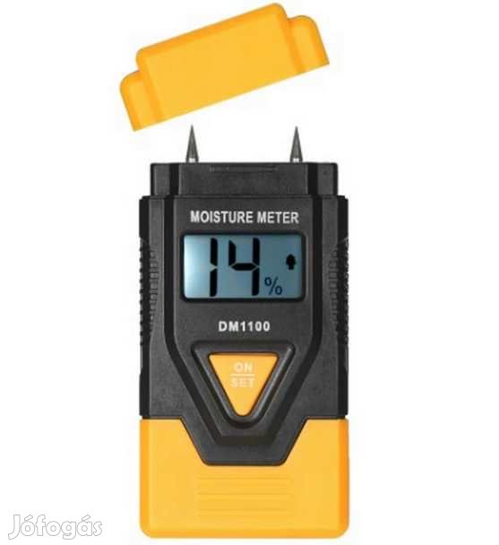 Digitális Nedvességmérő Fa, Beton, Malter stb, Méréséhez  (4435