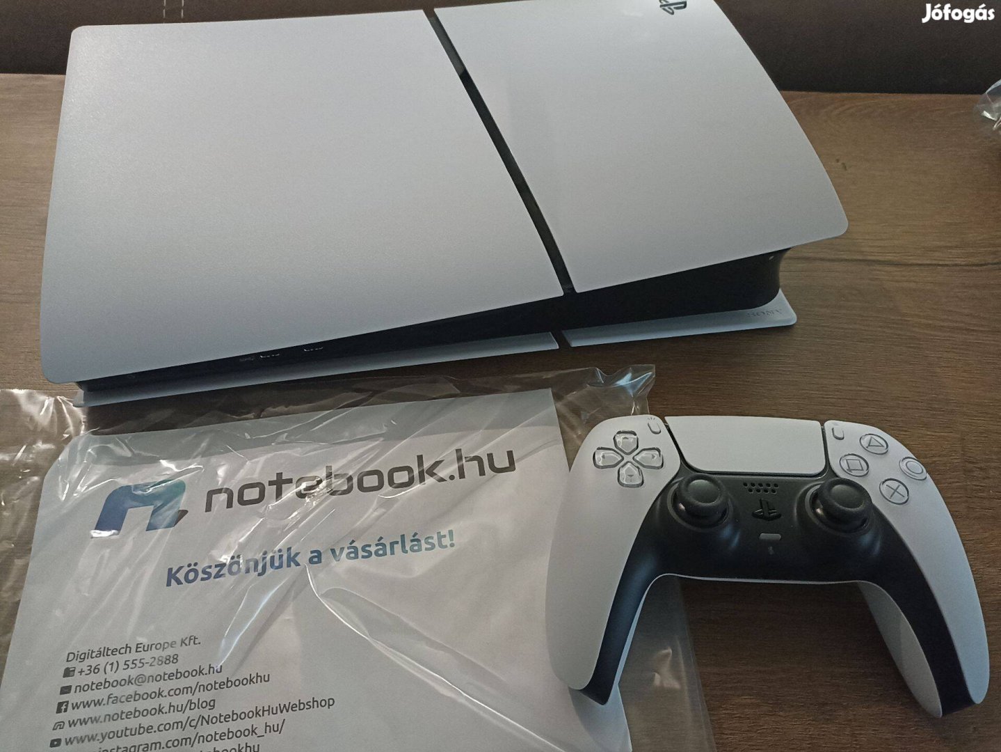 Digitális Ps5 Slim 1Tb hdd 1 év gari