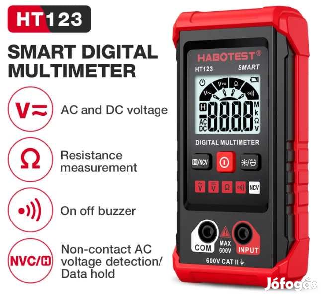 Digitális Smart Multiméter HABOTEST HT123 (5778)