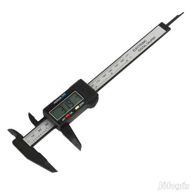Digitális Tolómérő LCD / Szénszálas Kompozit 0.1mm