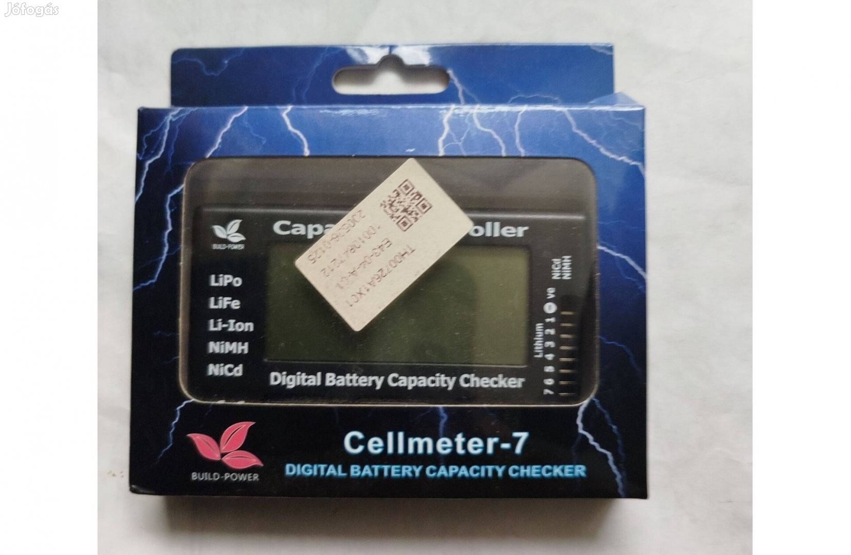 Digitális akkumulátor-kapacitásvizsgáló