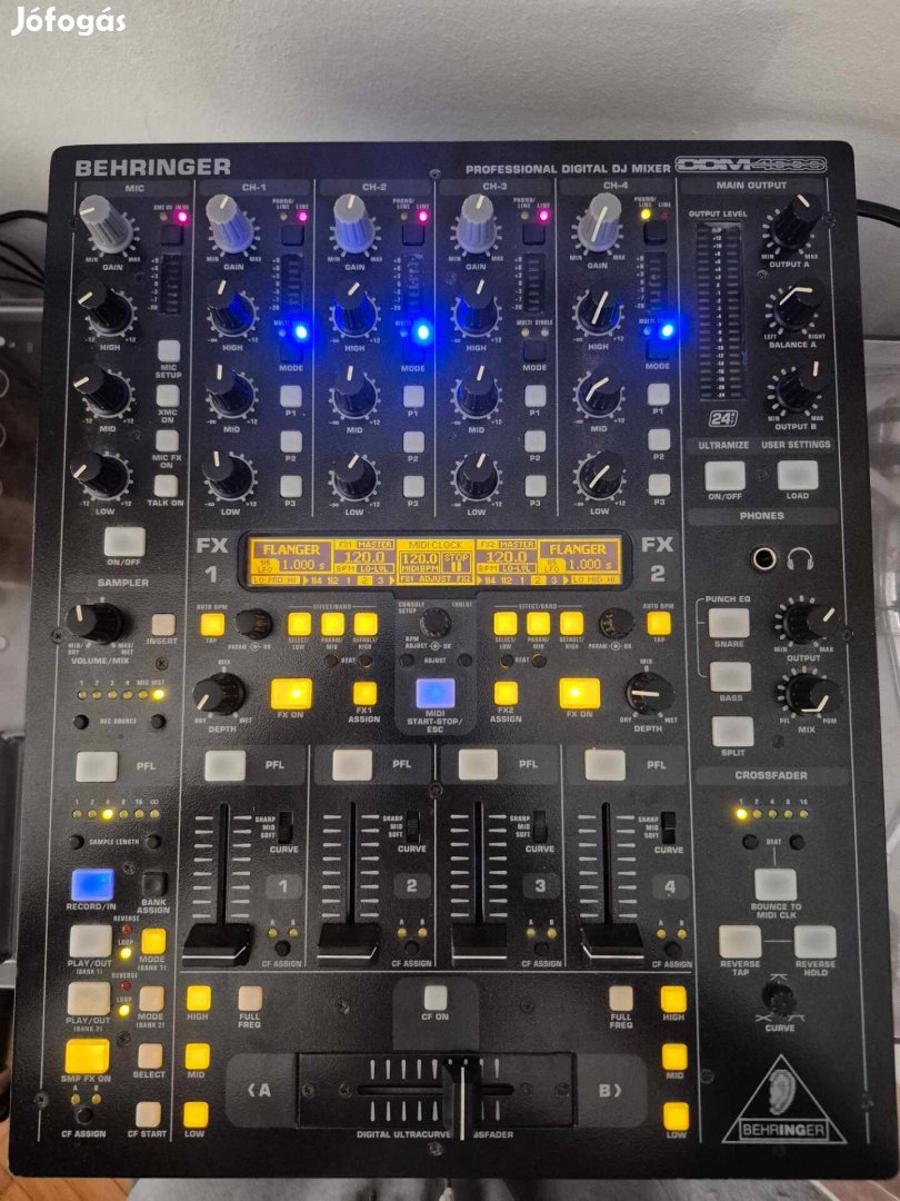 Digitális dj mixer szuper állapotban eladó!