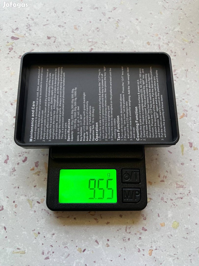 Digitális ékszer mérleg 0,01g-500g