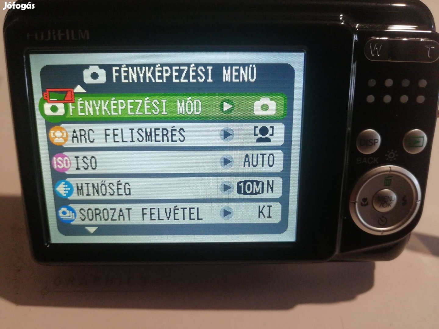 Digitális fényképező fujifilm