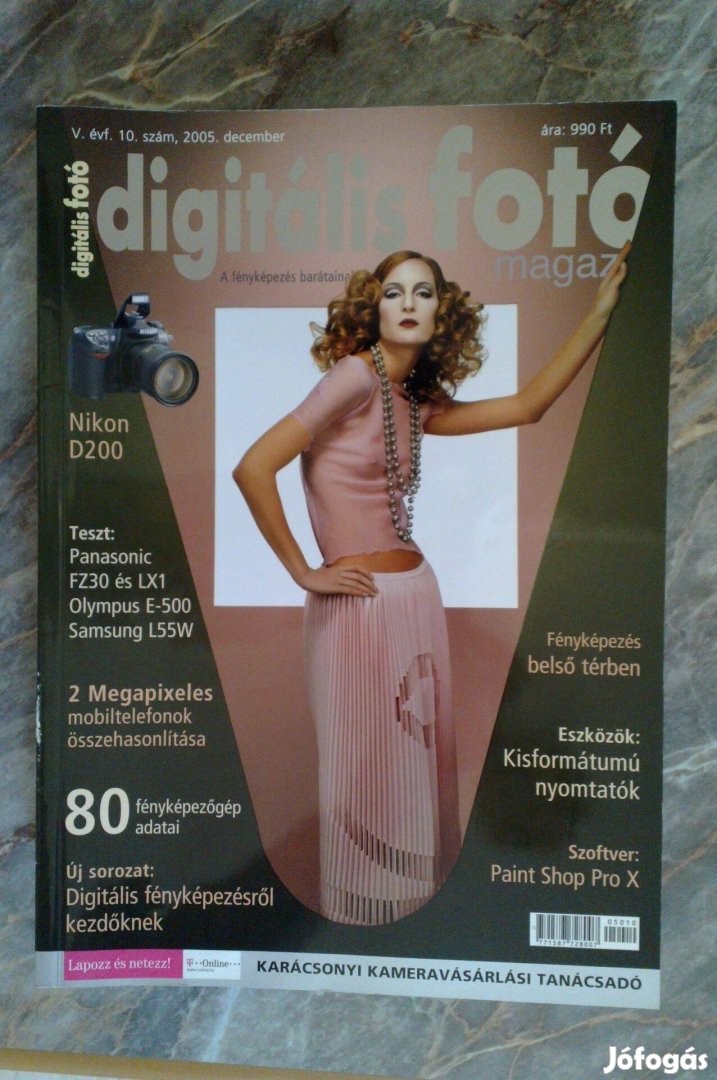 Digitális fotó magazin 2004 5. 7. és 2005 10. számai
