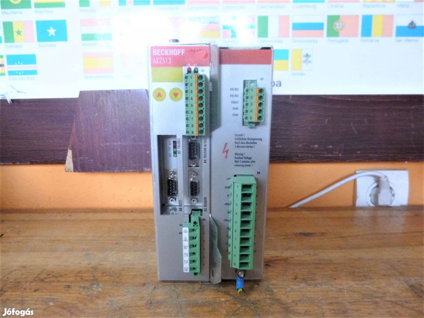 Digitális kompakt szervó vezérlő szervo hajtás Beckhoff 5520