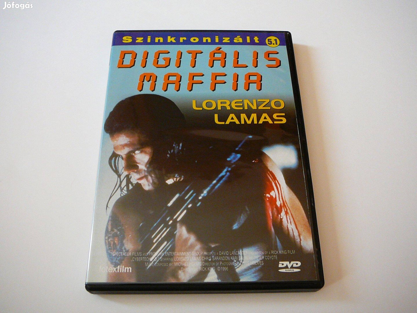 Digitális maffia - Lorenzo Lamas DVD Film - Szinkronos! - Első Kiadás!