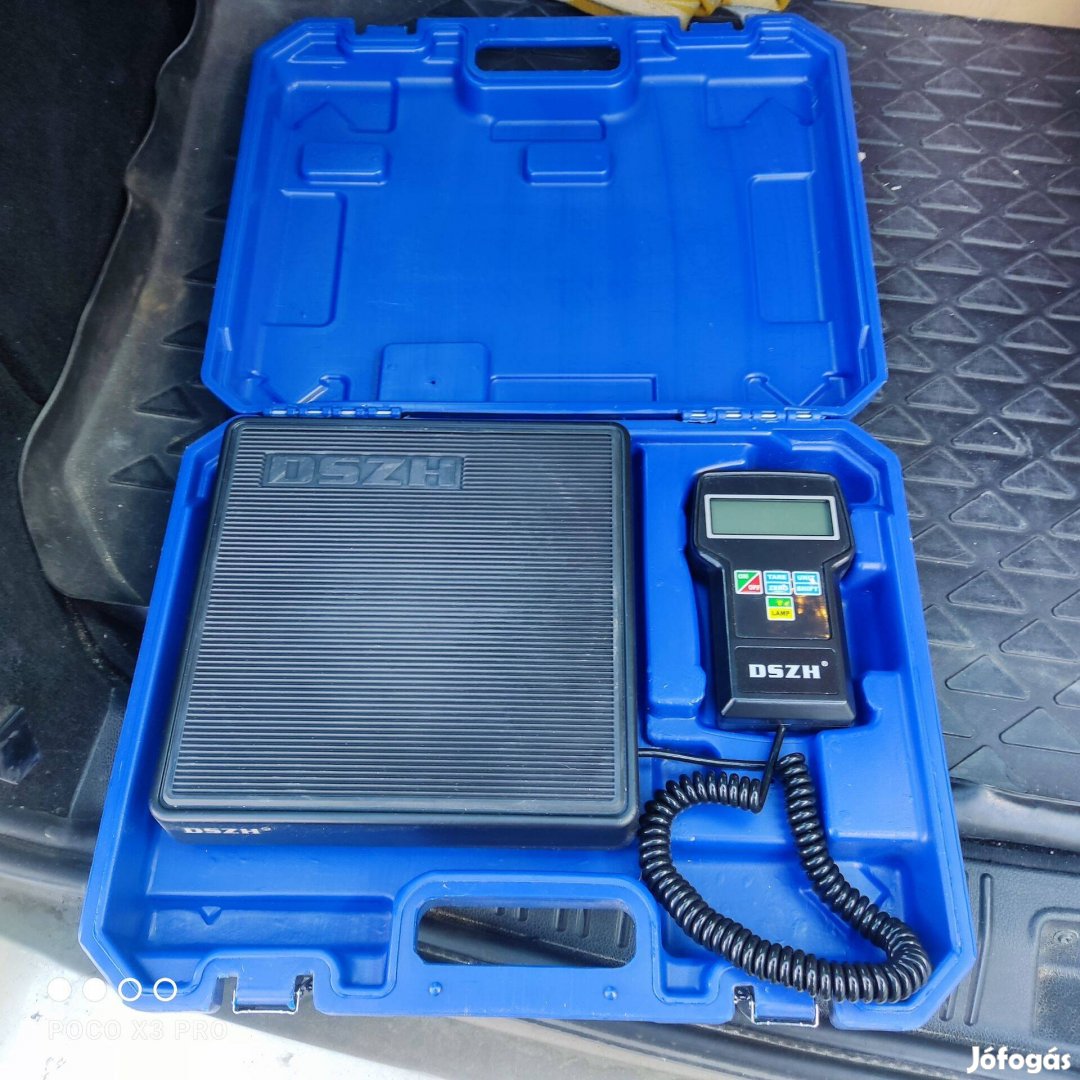 Digitális mérleg 100kg klíma szerszám alkatrész