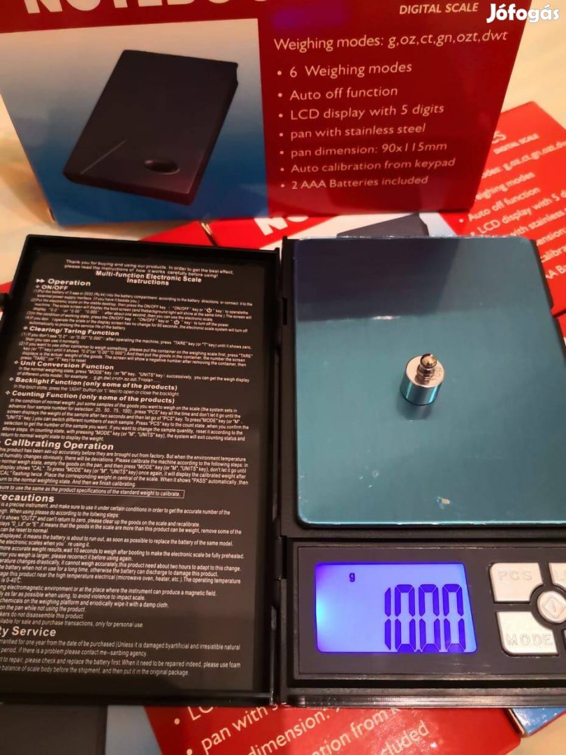 Digitális mérleg 5000,01g ékszermérlegek a legjobb áron