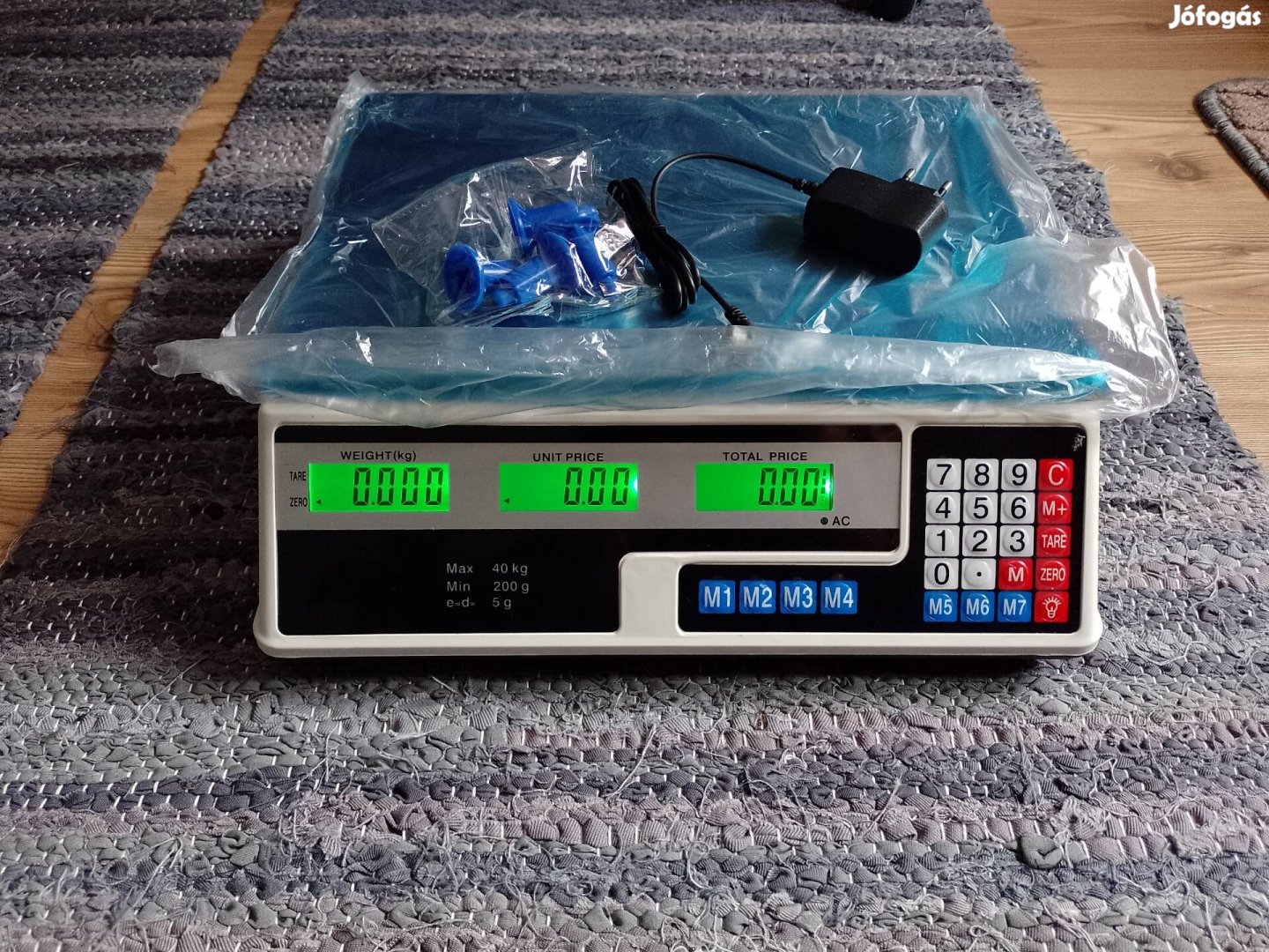 Digitális mérleg otthoni vagy üzleti felhasználásra