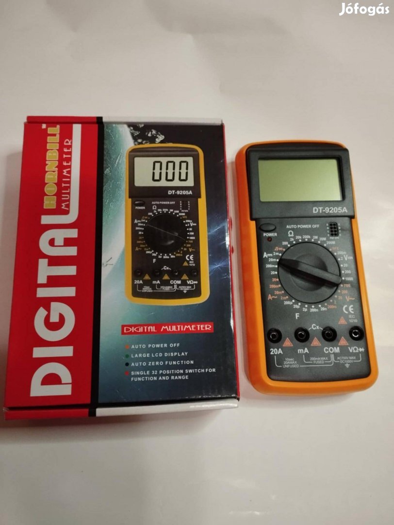 Digitális multiméter DT-9205A