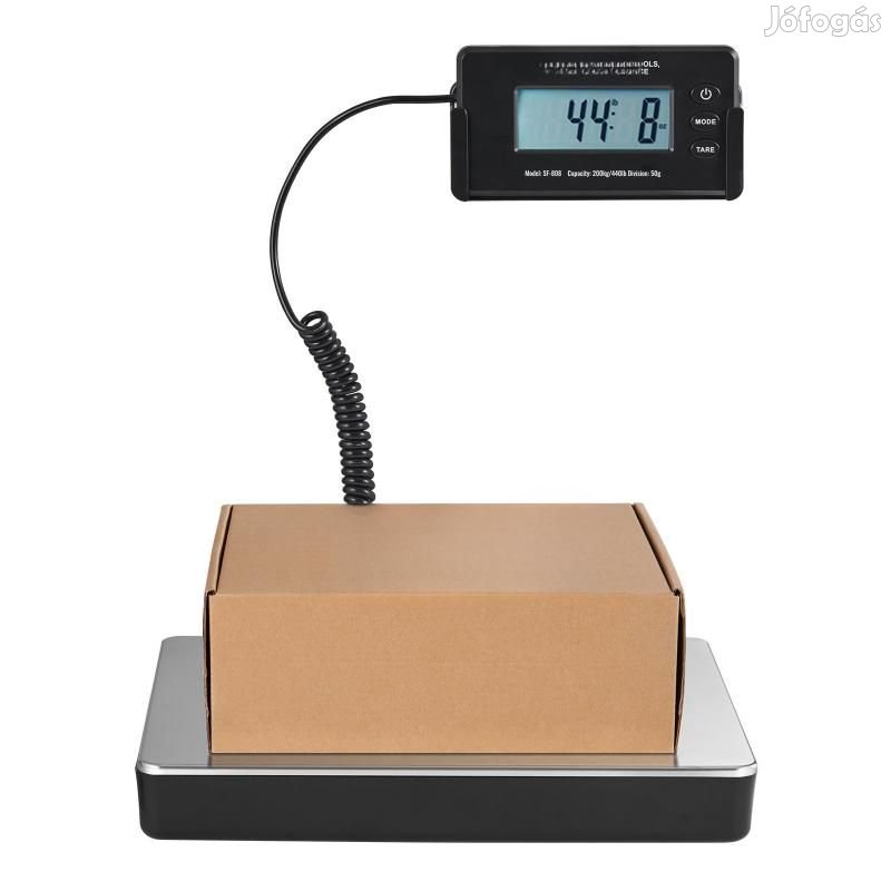 Digitális postai mérleg LCD kijelző 150 g-200 kg