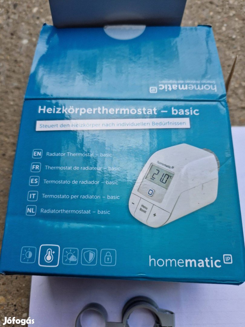 Digitális radiátor termosztát Homematic IP Smart Home