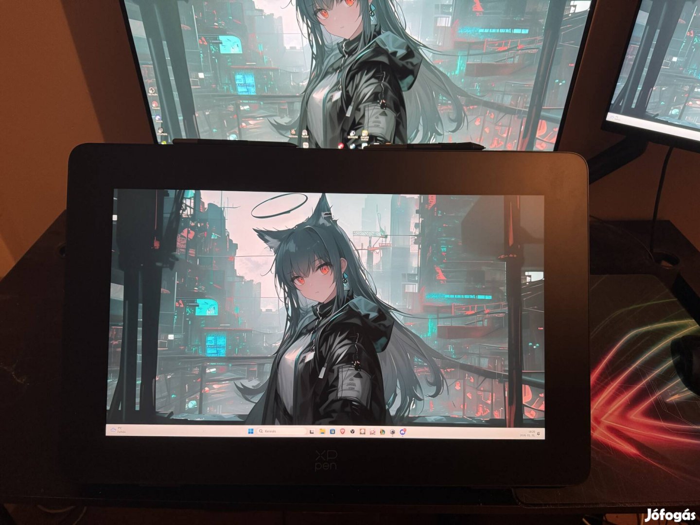 Digitális rajzmonitor xppen artist 24pro 4k garanciálval