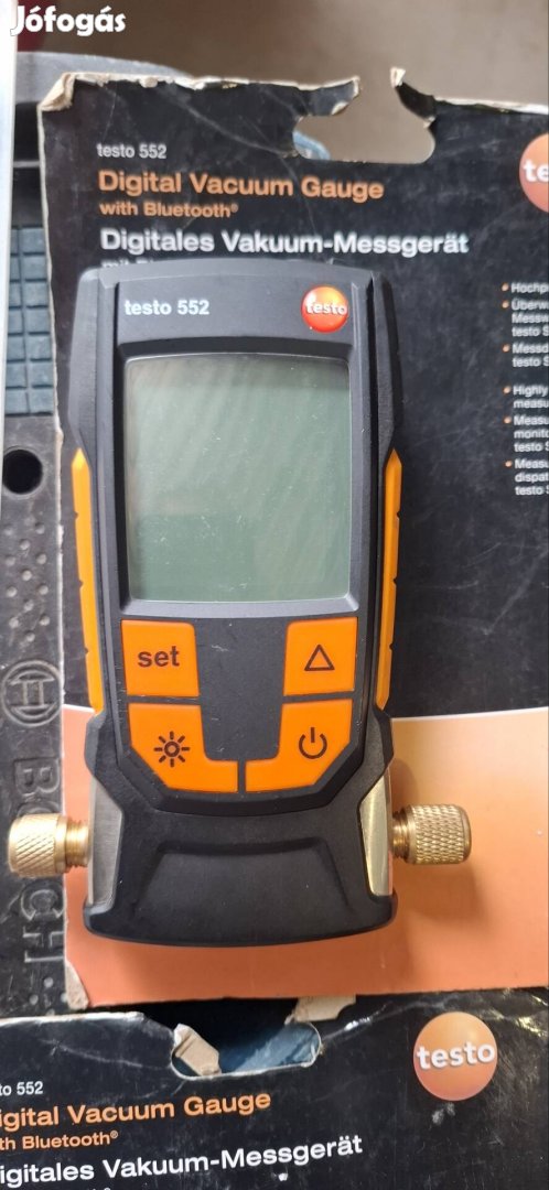 Digitális vákum mérő készülék, Testo 552