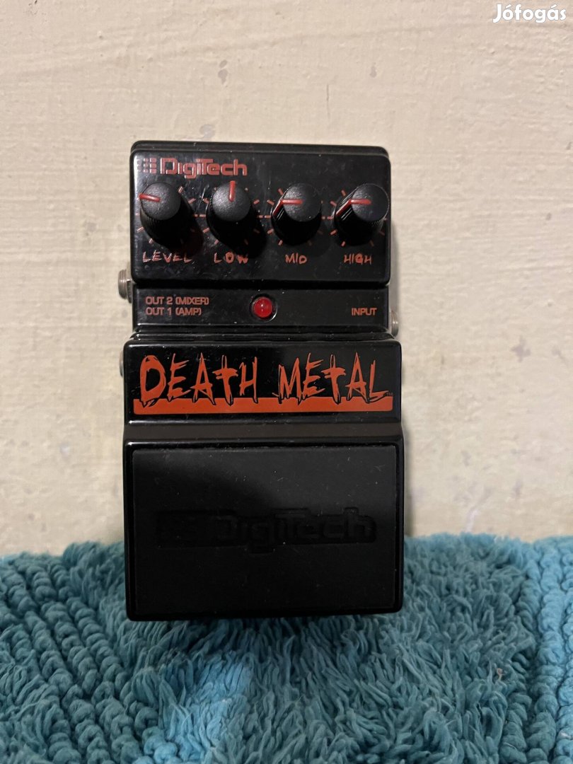 Digitech Death Metál Torzító Ára:25.000 Forint.