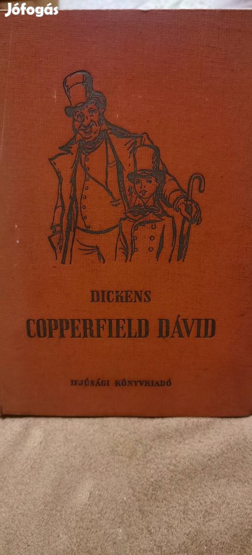 Dikkens Copperfield Dávid 1954 kiadású kifogástalan 