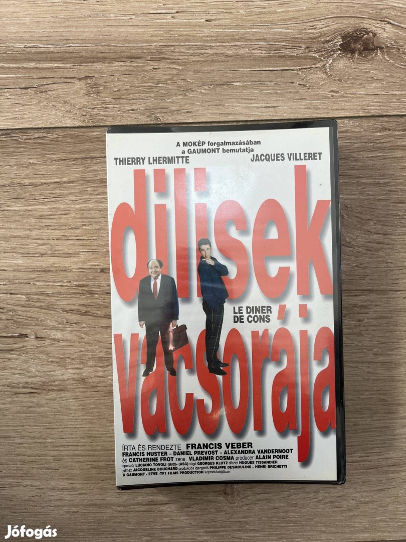 Dilisek vacsorája bontatlan vhs 