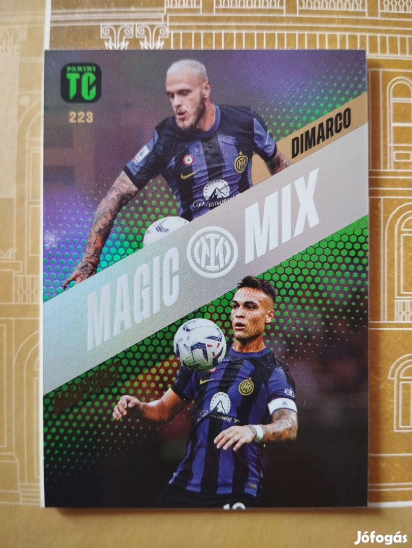 Dimarco Martinez Internazionale Magic Mix Top Class 2024 focis kártya