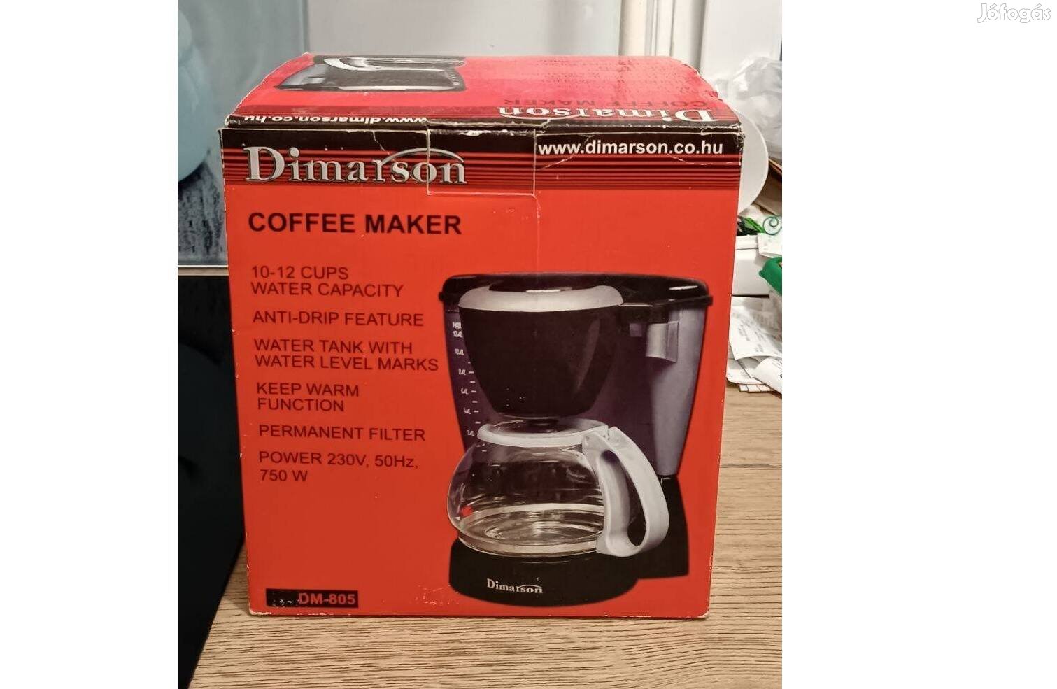 Dimarson filteres kávéfőző