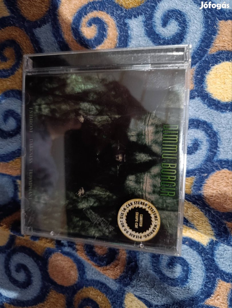 Dimmu Borgir cd csomag ritkasággal (fűrész alakú cd)