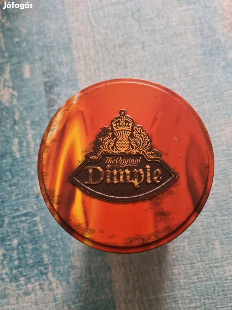 Dimple Whiskey fém díszdoboz