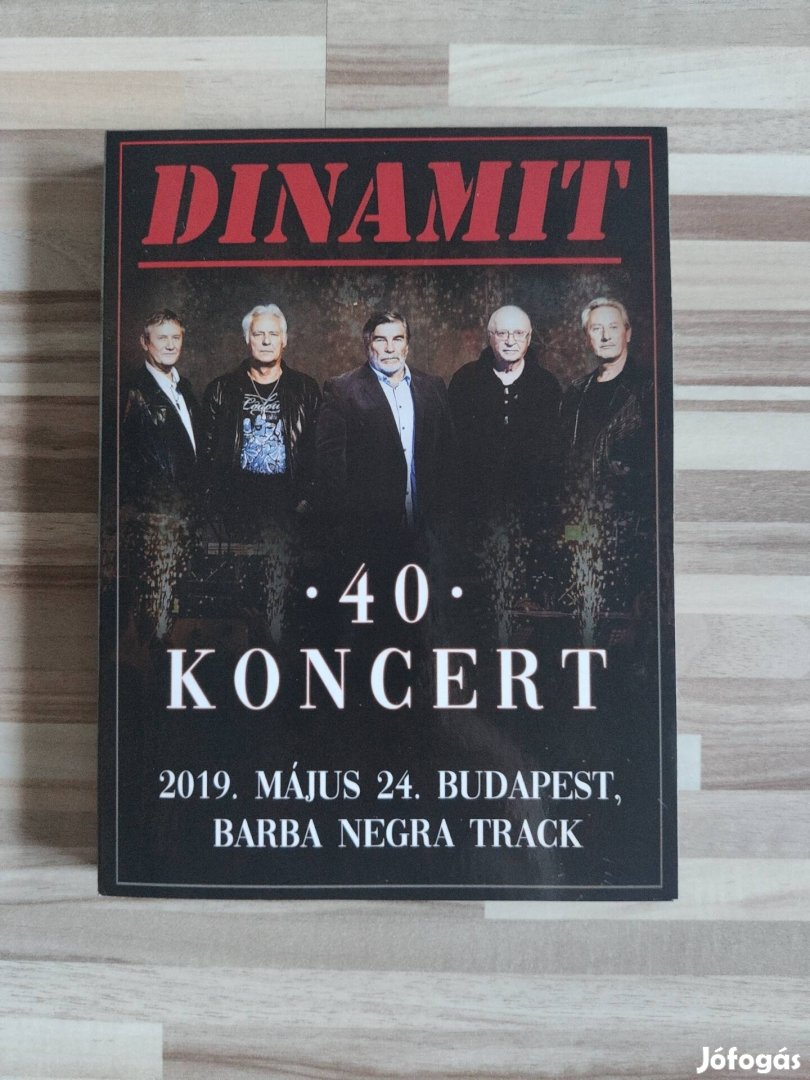 Dinamit 40 limitált kiadású koncert DVD+CD