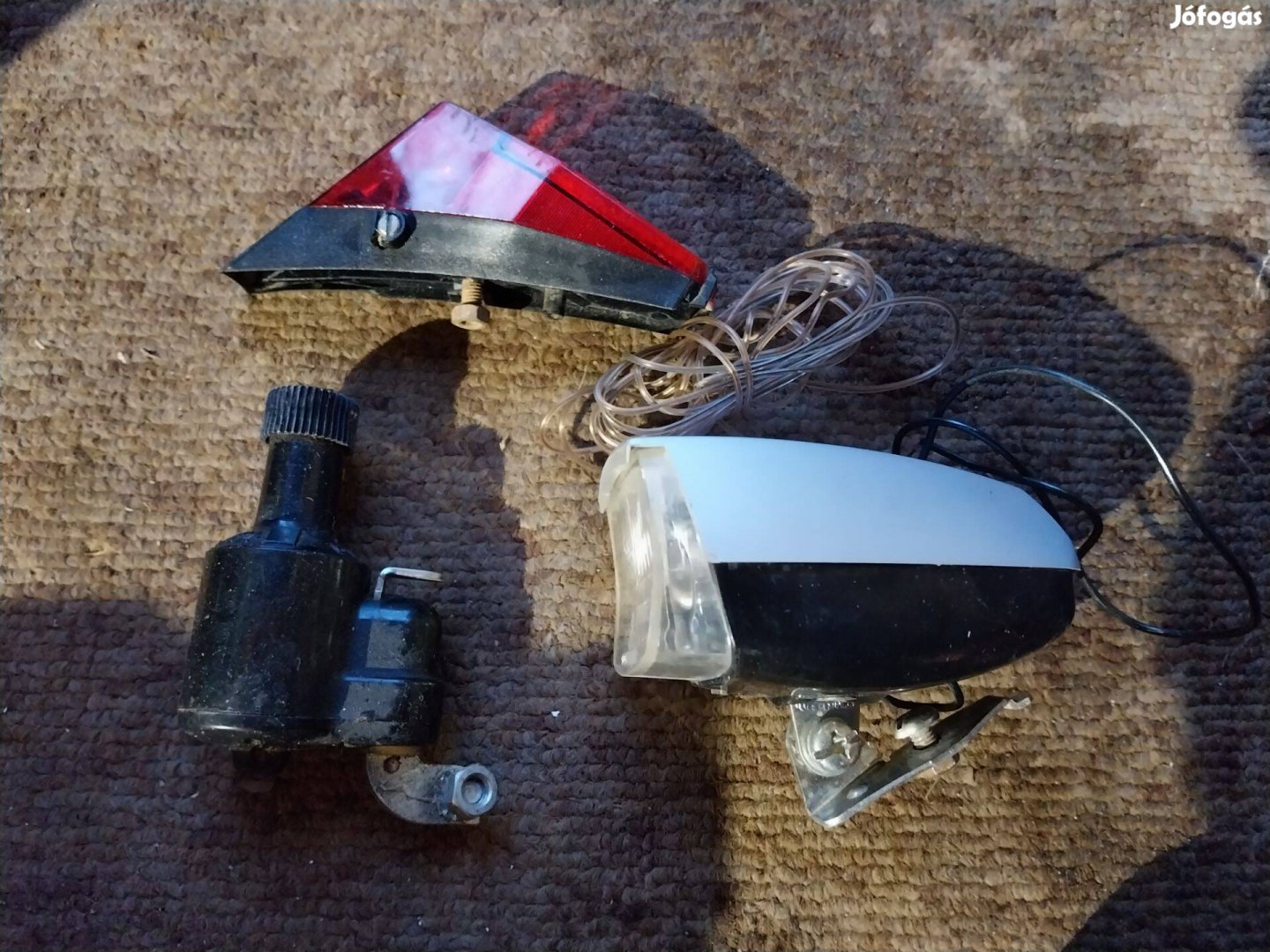 Dinamós kerékpár világítás lámpa szett Peugeot Puch Csepel