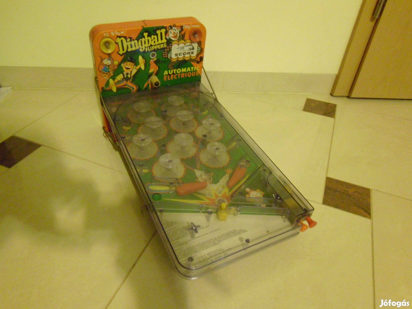 Dingball flipper retro régi játék lemezárugyár