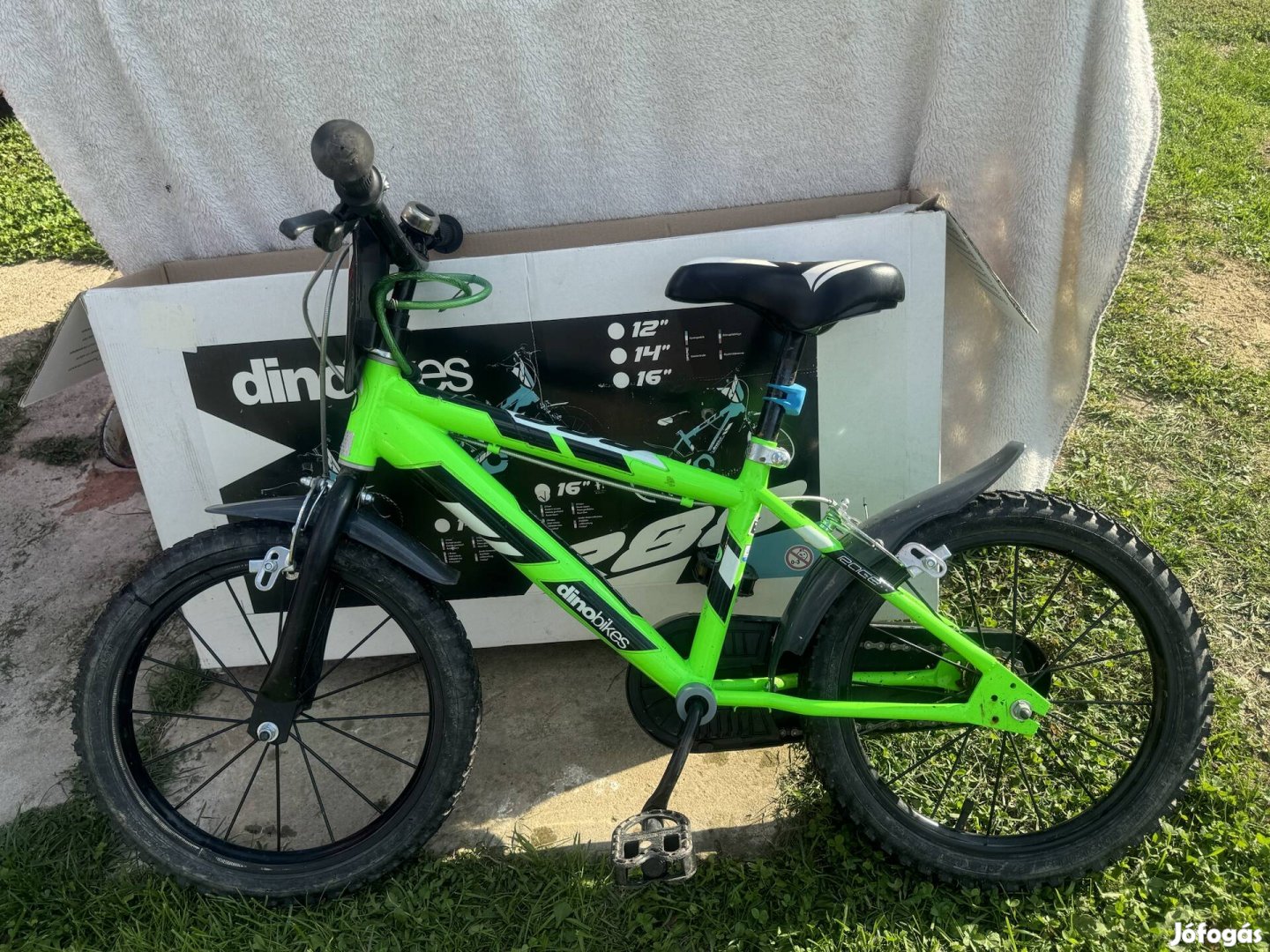 Dino Bikes - Gyerek Bicikli 14" 414UZ - Zöld