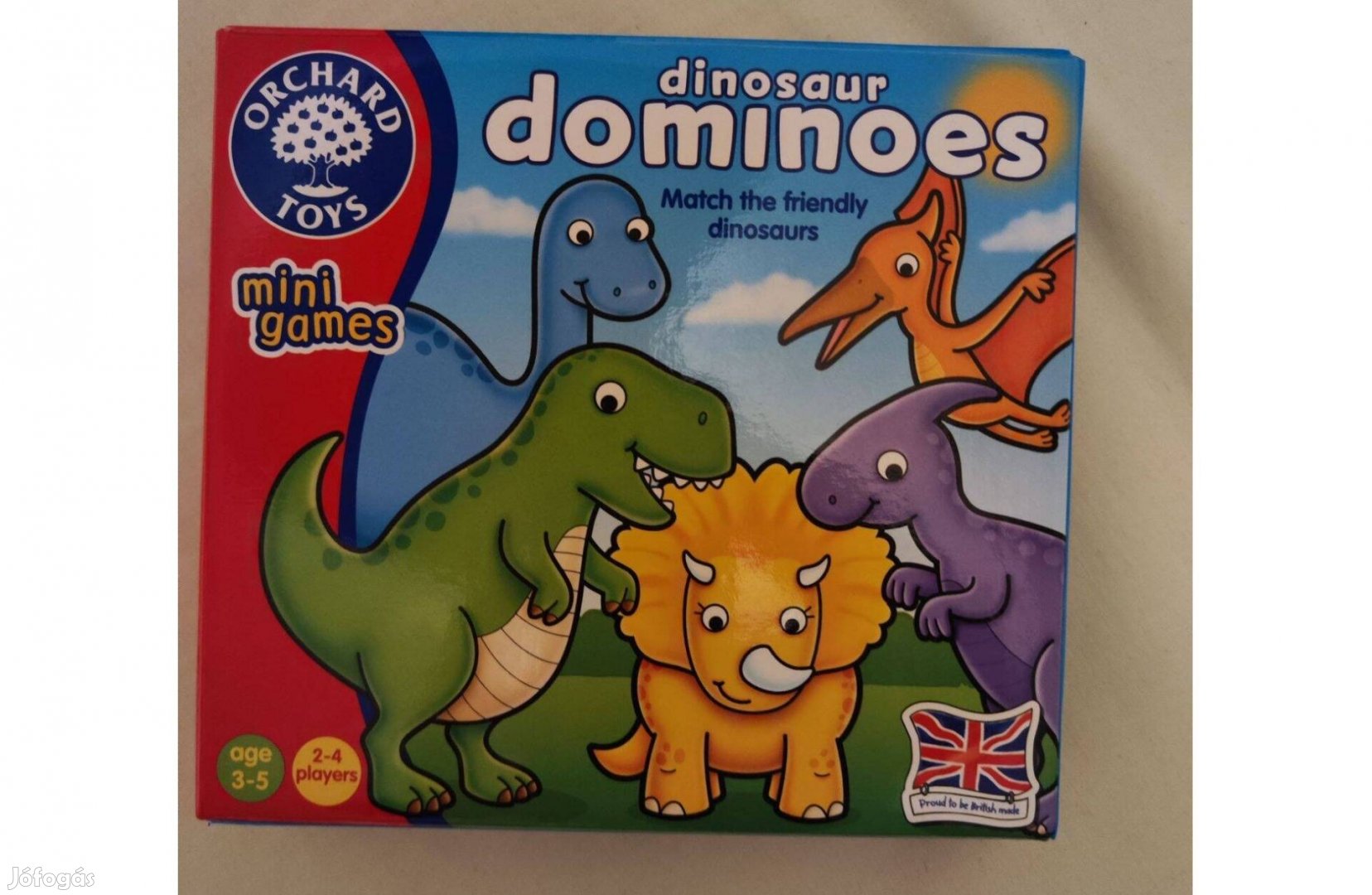 Dinó Dominó mini társasjáték