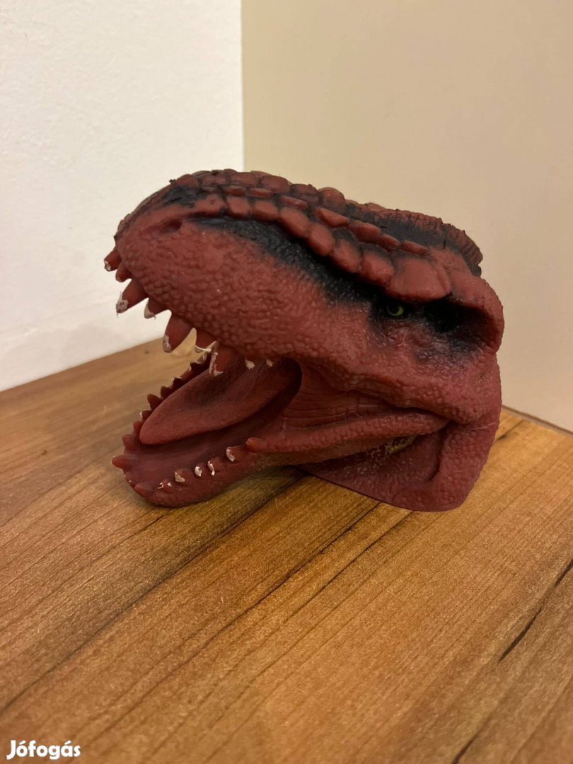 Dino játék T Rex kéz báb kesztyű puha játék gumi