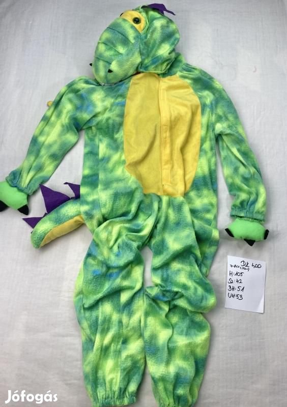Dino jelmez, dinoszaurusz jelmez DK400