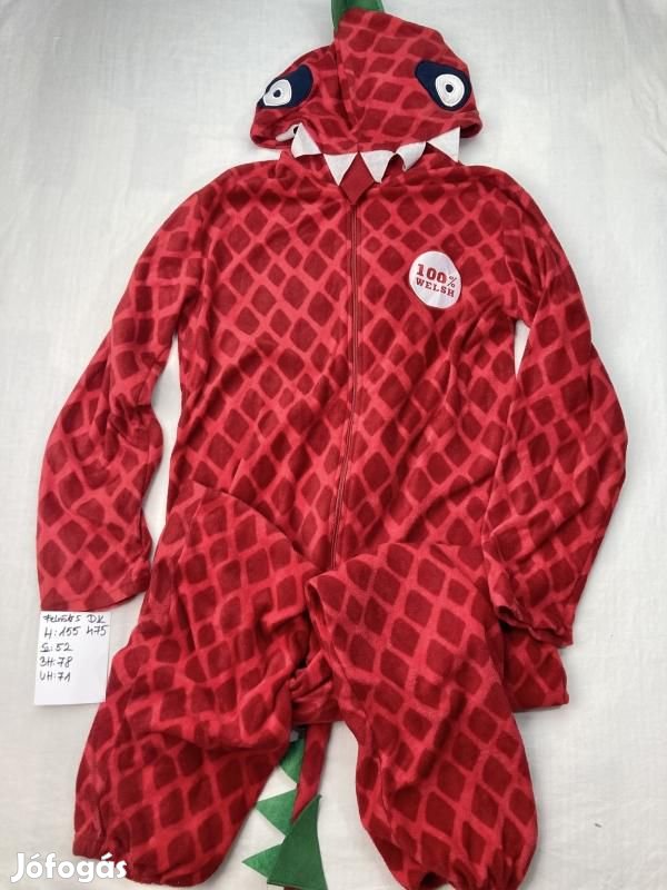 Dino jelmez, dinoszaurusz jelmez, felnőtt jelmez DK475