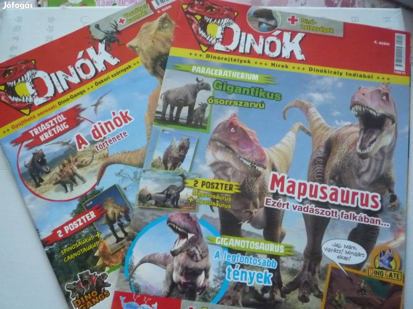 Dínók magazin egységáron