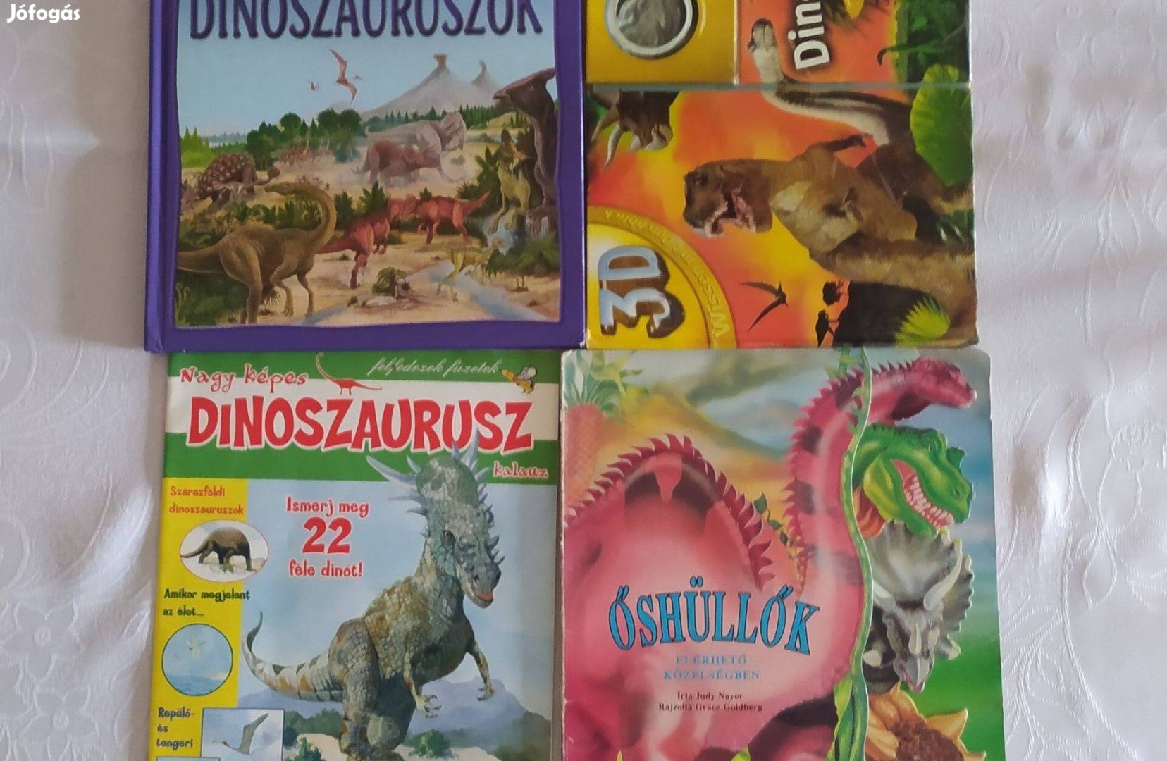 Dinoszauruszok (4 könyv együtt) (Nem darabár, együtt ennyi)