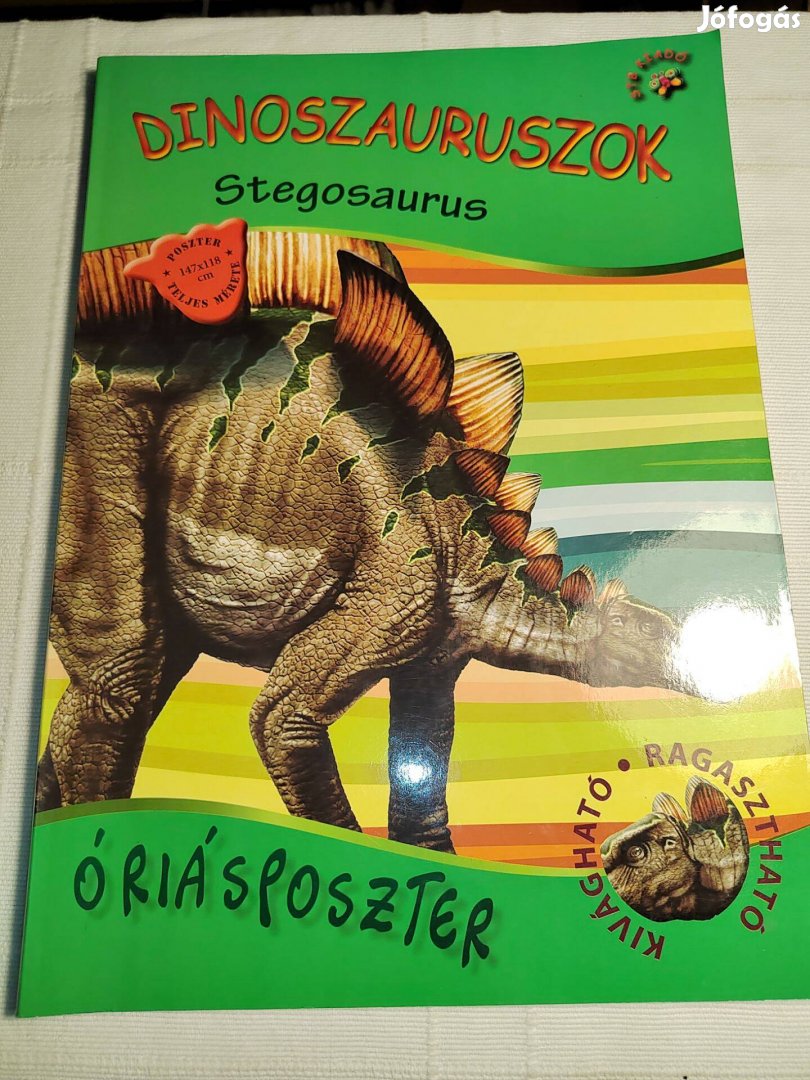 Dinoszauruszok - Stegosaurus Óriásposzter