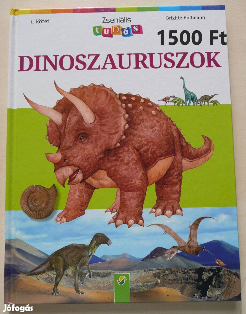 Dinoszauruszok könyv