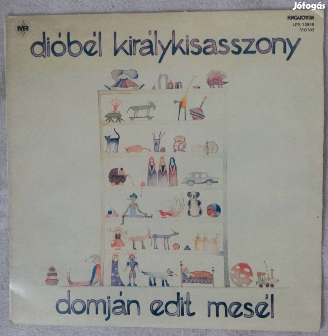 Dióbél Királykisasszony (1980) bakelit lemez eladó 