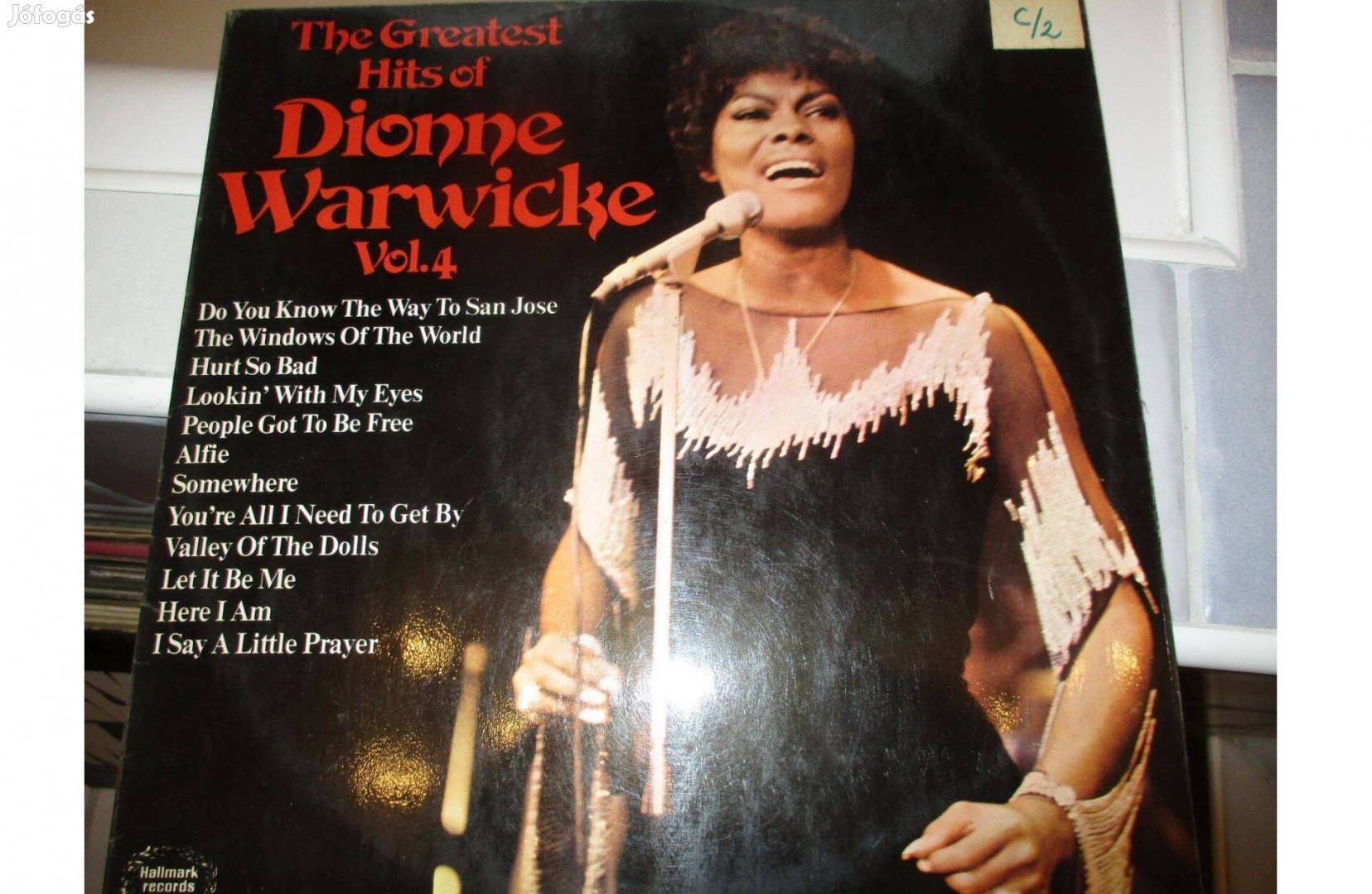 Dionne Warwicke bakelit hanglemez eladó