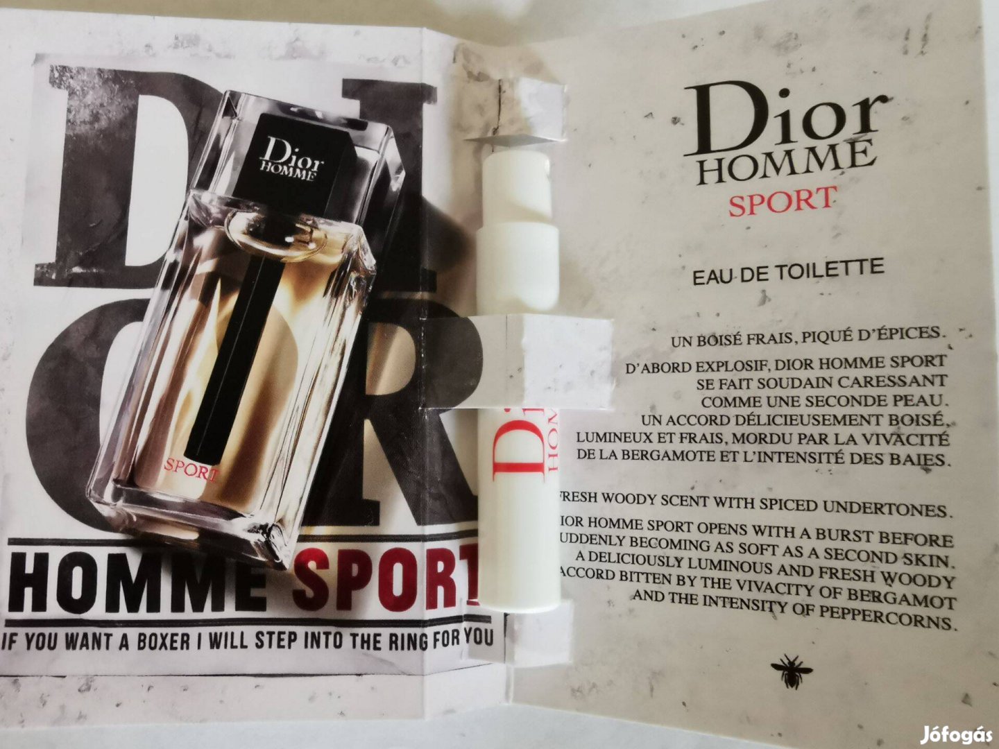 Dior Homme Sport parfüm (EdT) 1 ml illatminta