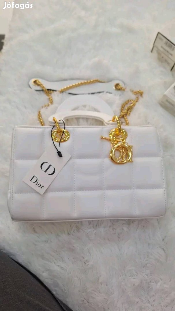 Dior fehér party táska