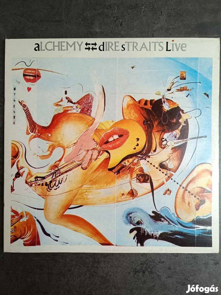 Dire Straits - Alchemy (1984, Yugoslavia), Bakelit, Hanglemez