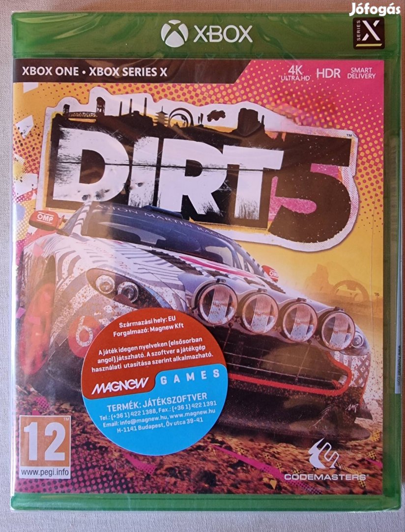 Dirt 5. Xbox one játék.