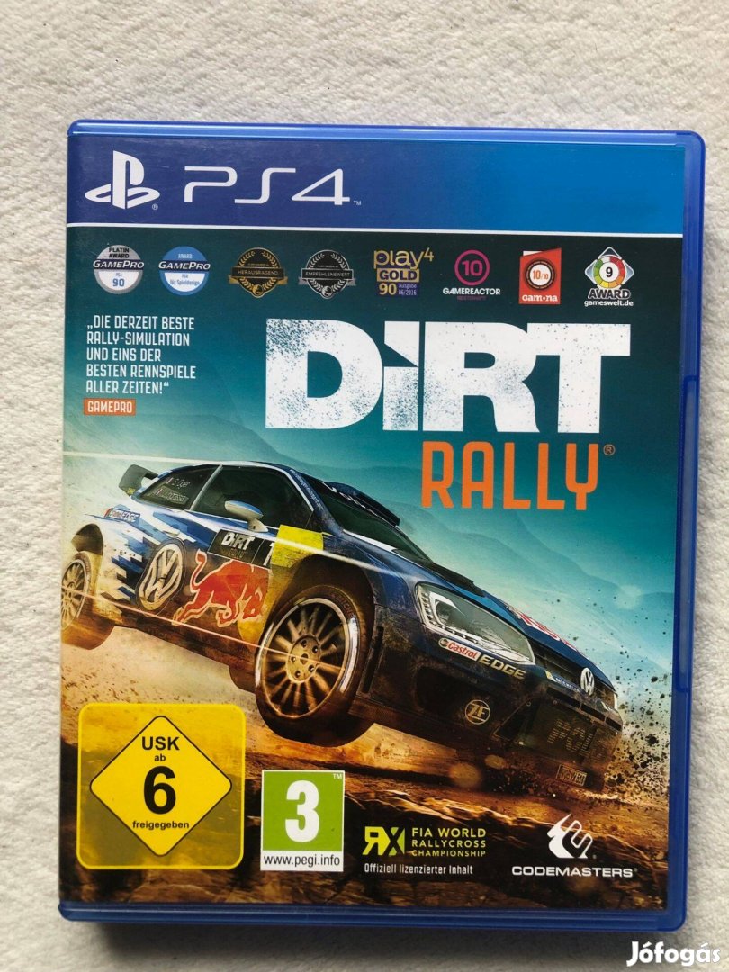 Dirt Rally Ps4 Playstation 4 játék