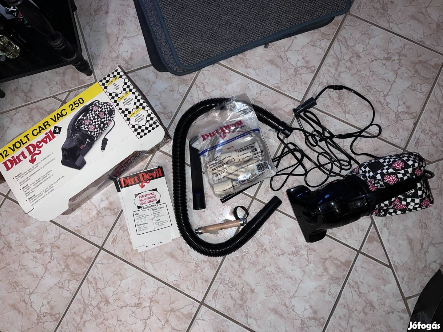 Dirt devil 12V szivargyujtós kézi porszívó 