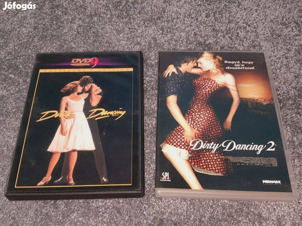 Dirty Dancing 1 - 2 DVD ( 1987 , 2004 ) Szinkronizált ( Piszkos tánc )